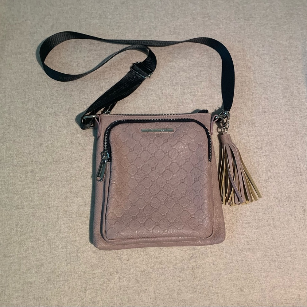 NWOT Steve Madden Faux Leather Mauve/Pink Blush Crossbody Purse